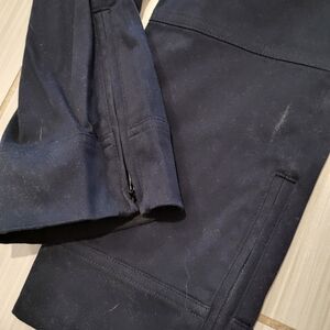 Men's Navy Workwear Pants - Classic Straight Fit